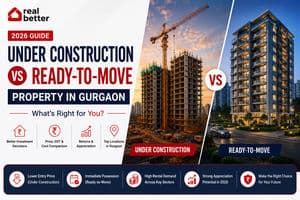 Under Construction vs Ready-to-Move Property in Gurgaon: What's Right for You?