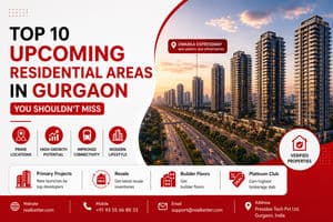 Top 10 Upcoming Residential Areas in Gurgaon You Shouldn't Miss