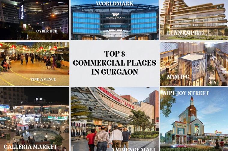 🏙️ Top 8 Commercial Destinations in Gurgaon 2025