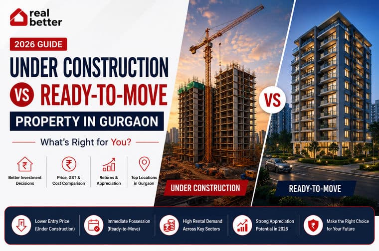 Under Construction vs Ready-to-Move Property in Gurgaon: What's Right for You?