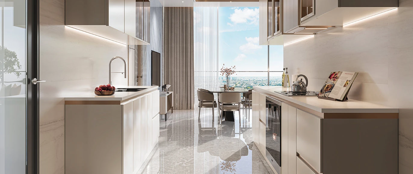 Residential interior view