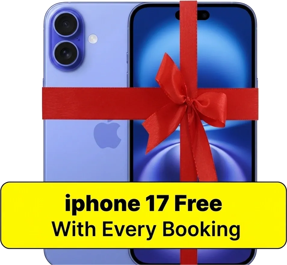 iPhone 17 Offer - Free with Every Booking