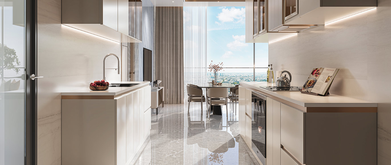 Residential interior view