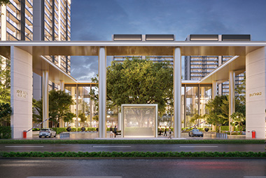 Grand entrance gate mobile